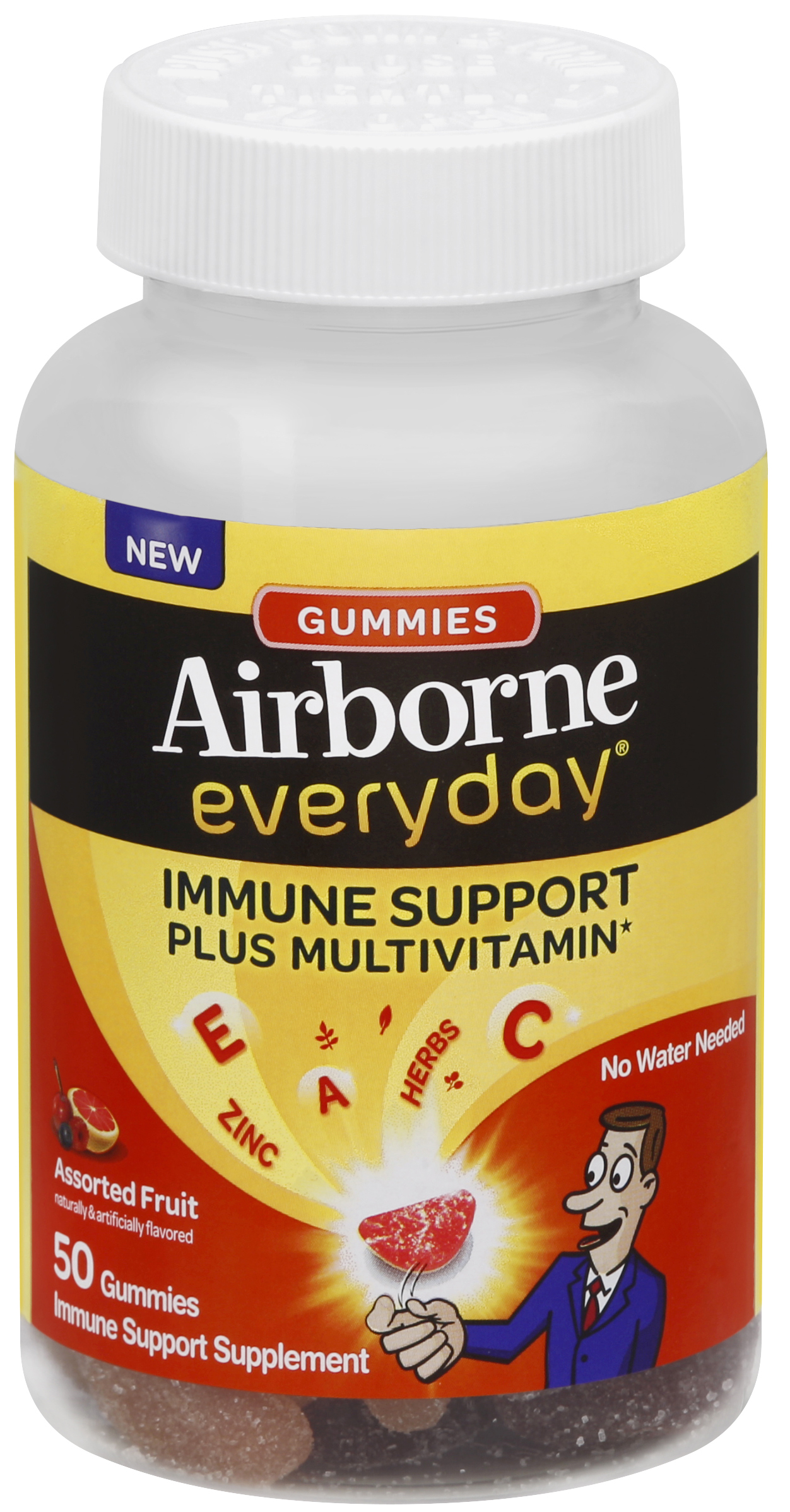 AIRBORNE® Everyday™ Gummies - Assorted Fruit